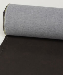 Fabric Store - Ύφασμα δερματίνη με το μέτρο, χρώμα σκούρο καφέ μαύρο, με φάρδος 1.40μ, για ταπετσαρίες επίπλων, στο σπίτι ή τους επαγγελματικούς σας χώρους.