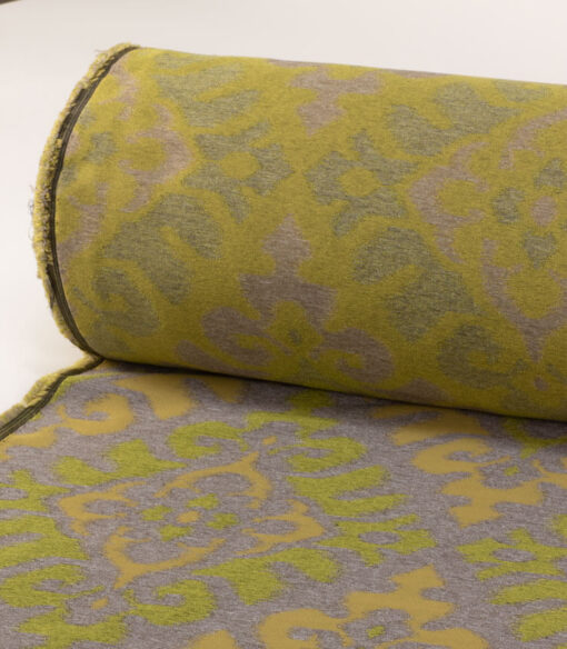Fabric Store - Ύφασμα κλασικό εμπριμέ, γκρι και κίτρινο, με φάρδος 1.40μ. Εξαιρετικής ποιότητας, σε τιμή προσφοράς για ταπετσαρίες επίπλων στο σπίτι ή τους επαγγελματικούς σας χώρους.