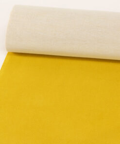 Ύφασμα μονόχρωμο κίτρινο με φάρδος 1.40m. Εξαιρετικής ποιότητας, με μαλακή υφή για ταπετσαρίες επίπλων, για το σπίτι ή τους επαγγελματικούς σας χώρους.
