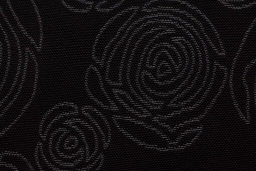 Fabric Store - Ύφασμα εμπριμέ σκούρο μαύρο με λουλούδια, με φάρδος 1.40m. Εξαιρετικής ποιότητας, σε τιμή προσφοράς για ταπετσαρίες επίπλων στο σπίτι ή τους επαγγελματικούς σας χώρους.